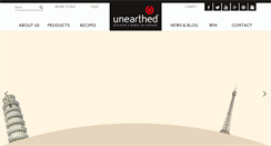 Desktop Screenshot of discoverunearthed.com